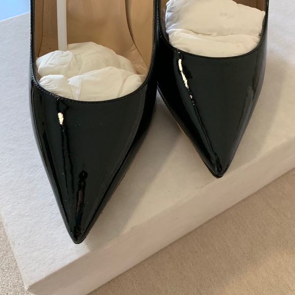 Jimmy Choo Anouk black patent size 38 - Picture 2 of 3